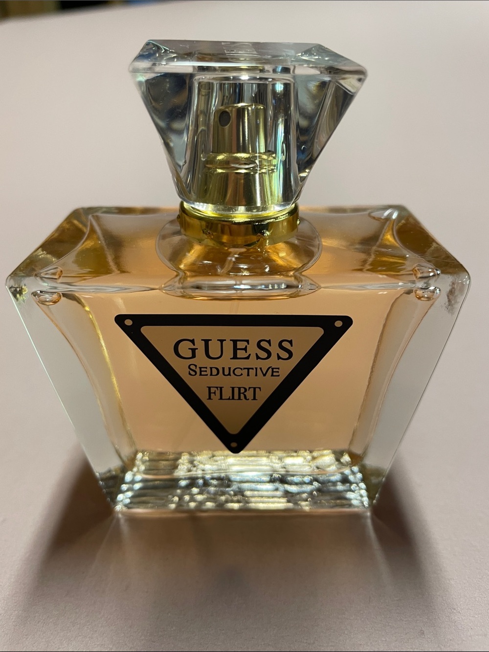Guess Seductive Flirt Perfume — Orange Box with Clear Glass Bottle - Picture 2 of 2